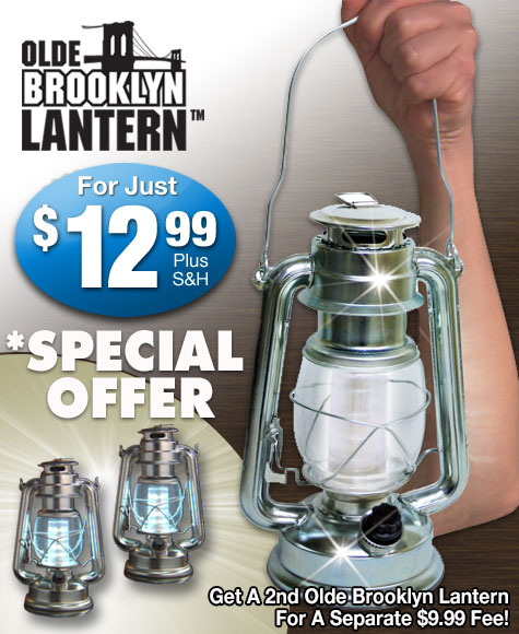 Olde Brooklyn Lantern Offer Image